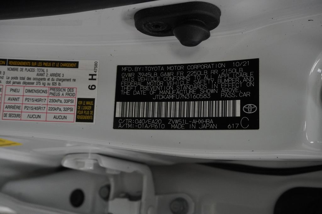 Used 2022 Toyota Prius FWD image 52