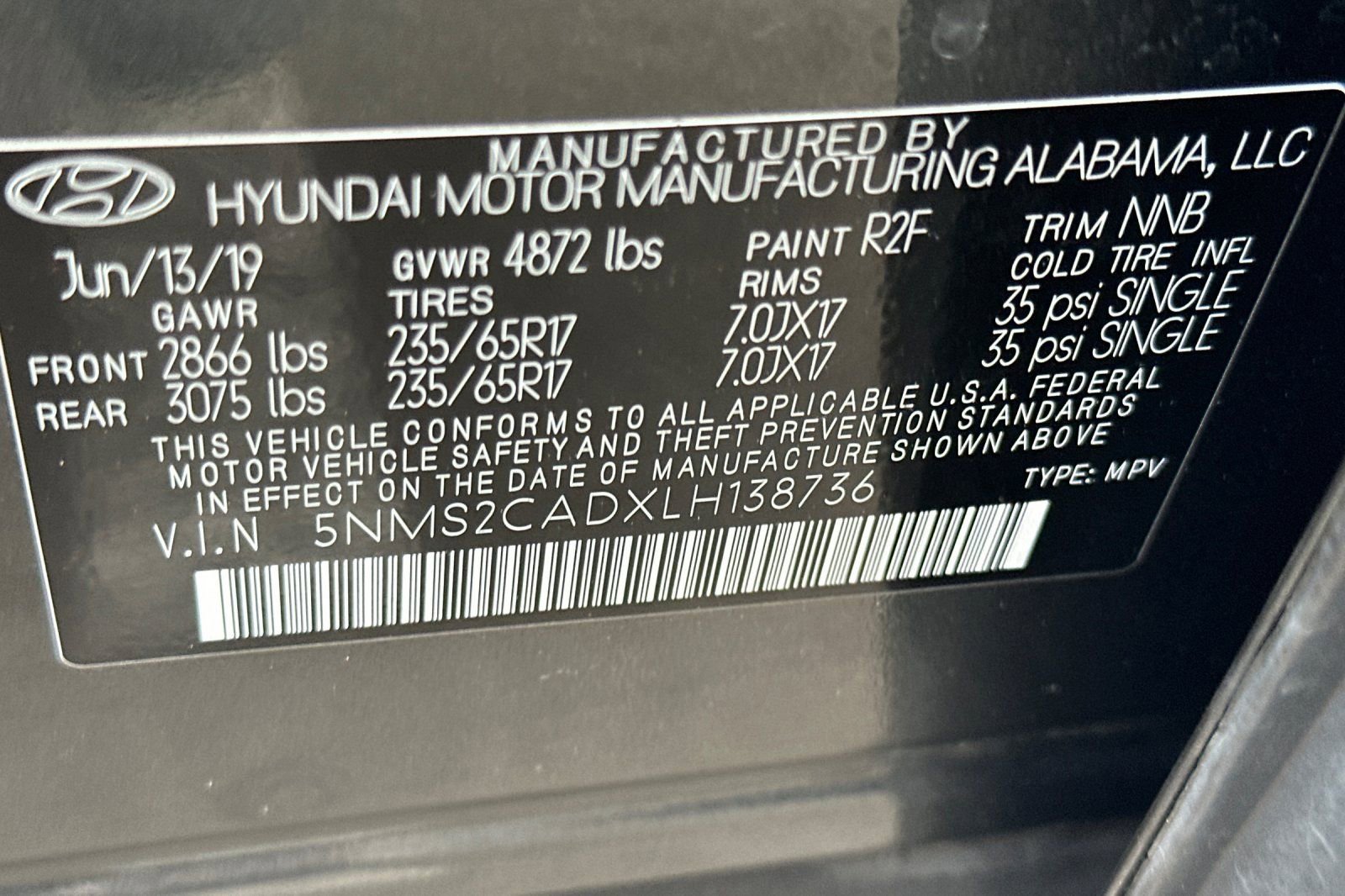 Used 2020 Hyundai Santa Fe SE AWD/4WD image 26