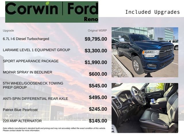 Used 2023 RAM 2500 Laramie AWD/4WD image 3