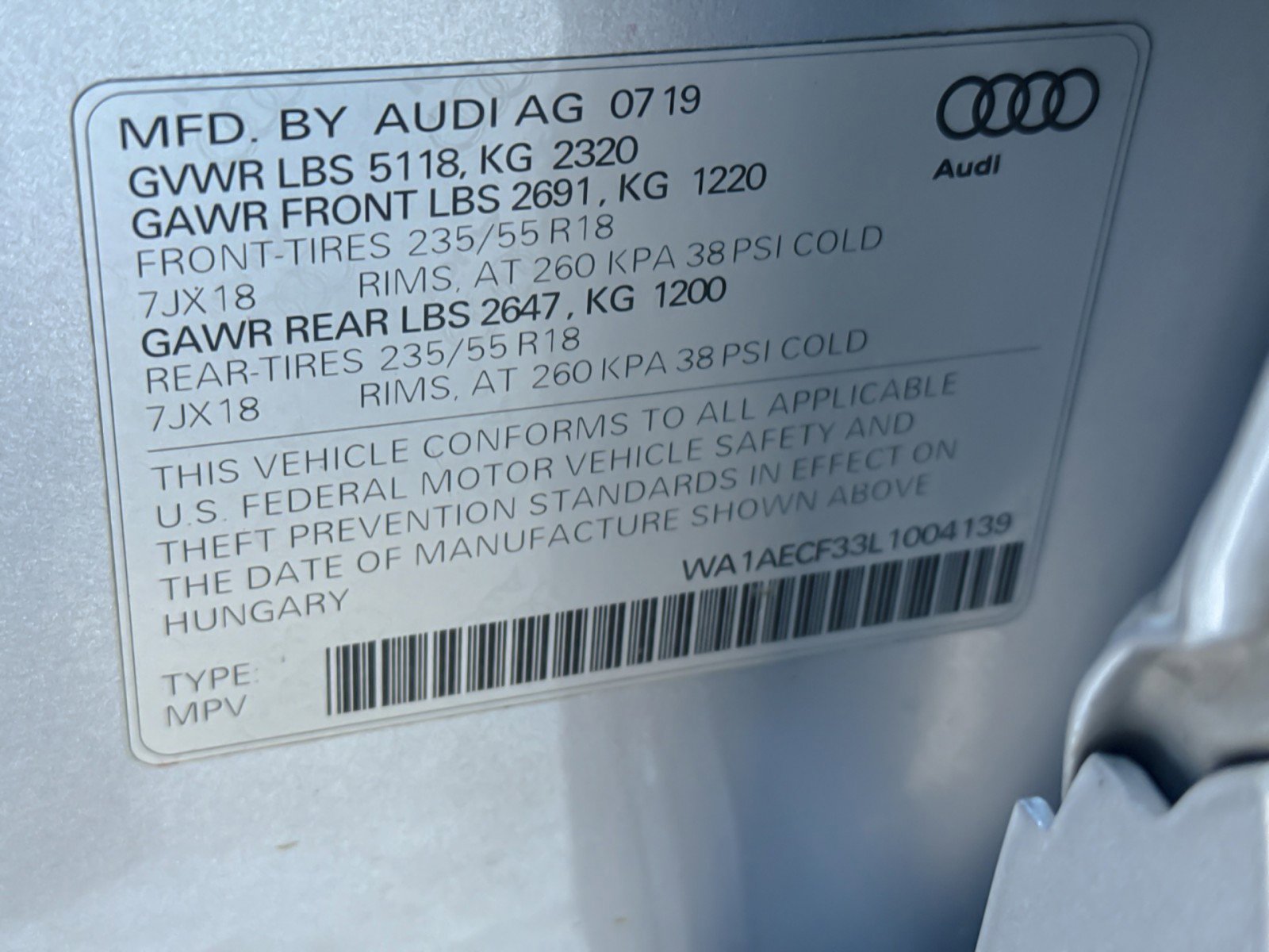 Used 2020 Audi Q3 2.0T Premium image 28