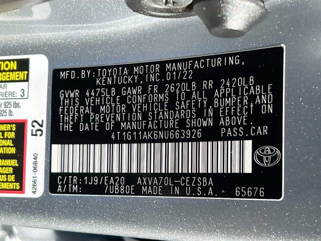 Used 2022 Toyota Camry SE image 29