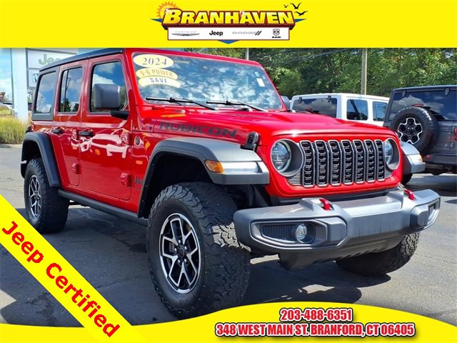 Certified 2024 Jeep Wrangler Unlimited Rubicon