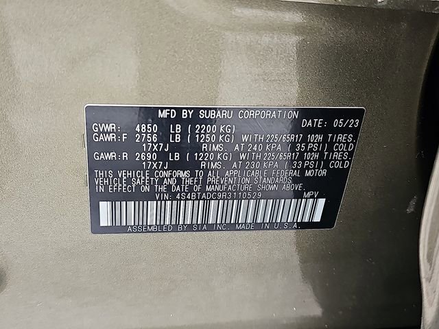 Used 2024 Subaru Outback Premium image 27