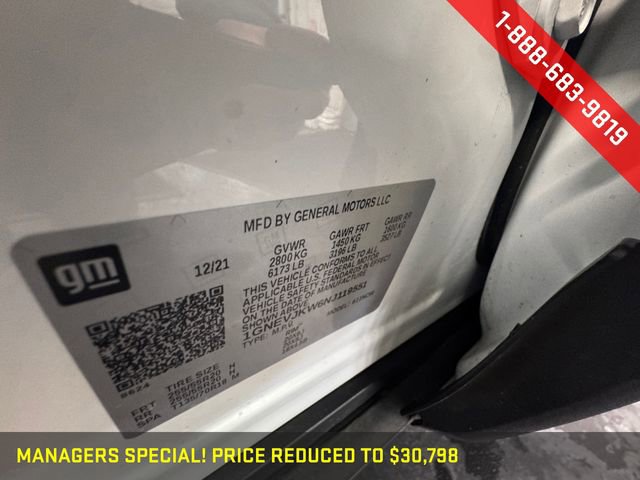 Certified 2022 Chevrolet Traverse RS image 29