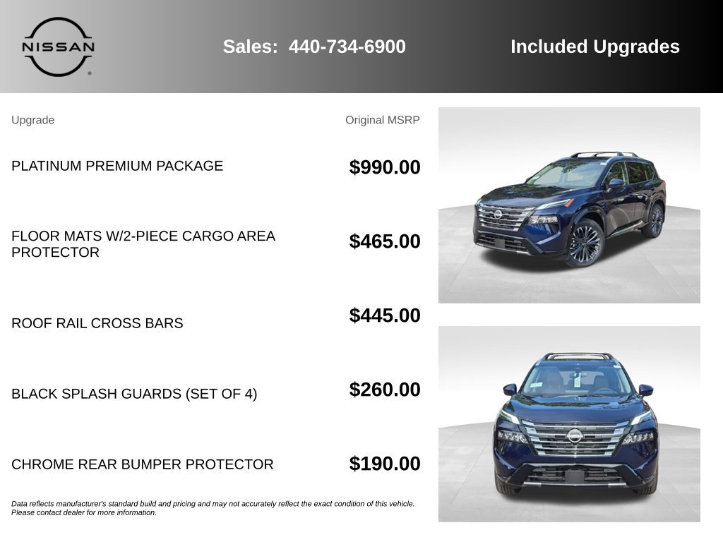 New 2026 Nissan Rogue Platinum w/ Platinum Premium Package AWD/4WD image 7