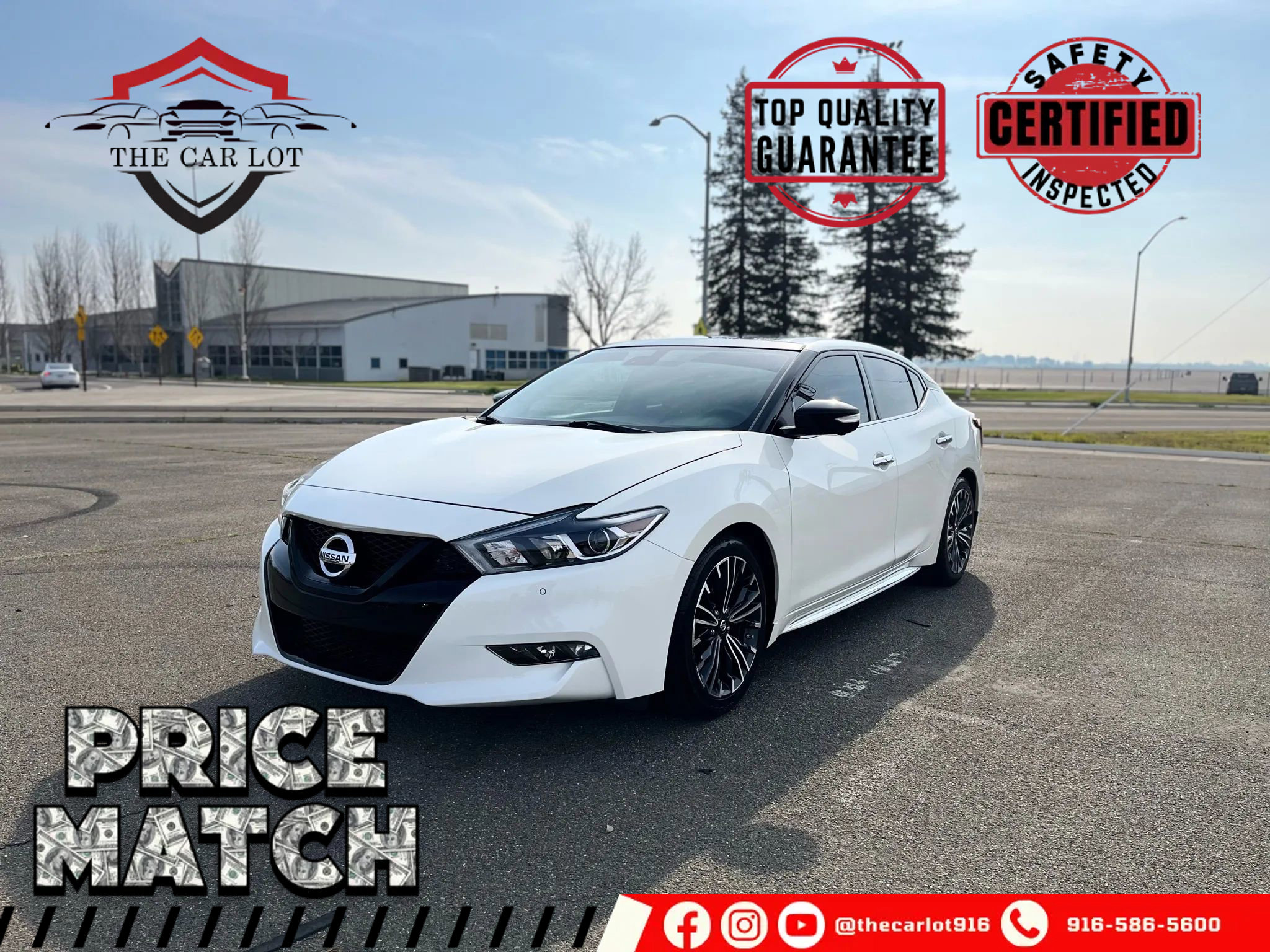 Used 2016 Nissan Maxima Platinum w/ Interior Lighting Package
