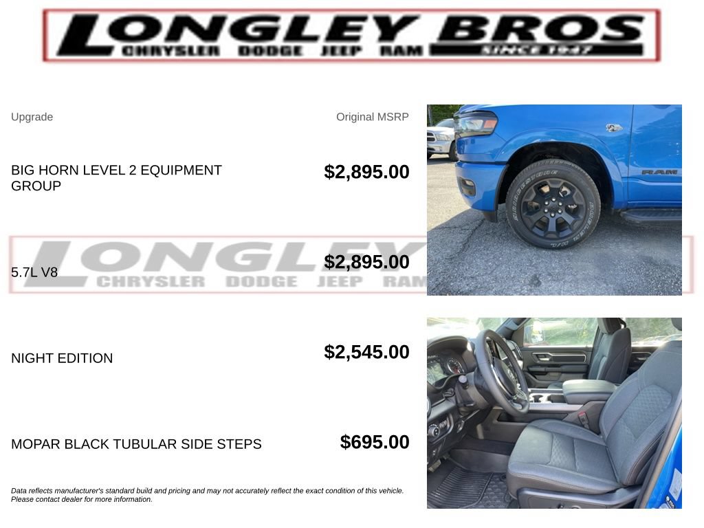 Used 2026 RAM 1500 Big Horn AWD/4WD image 2