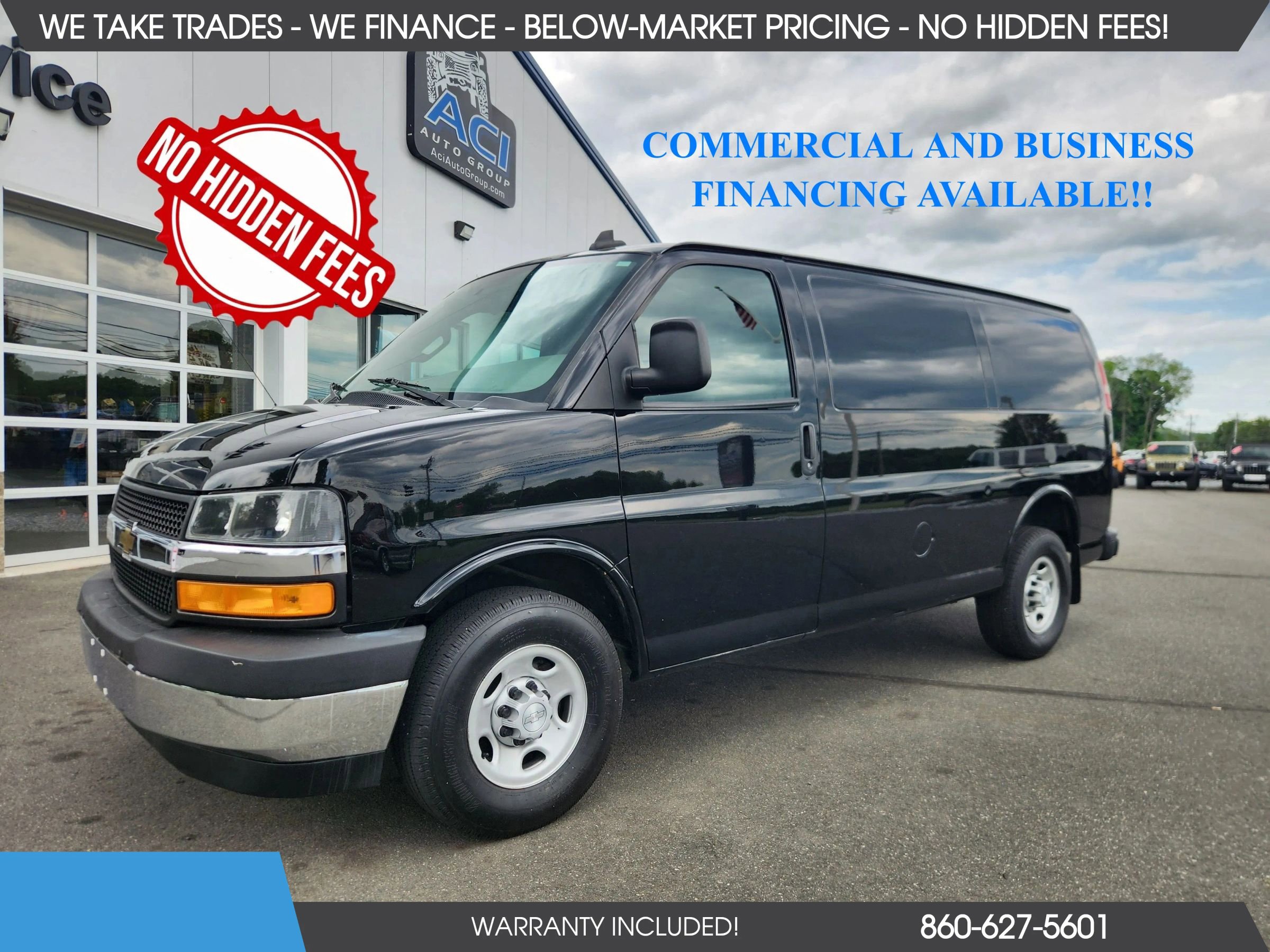 Used 2018 Chevrolet Express 2500 w/ Driver Convenience Package RWD image 1