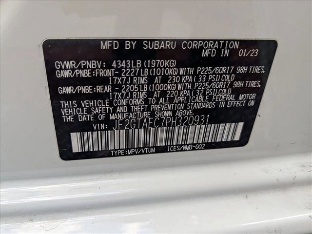 Used 2023 Subaru Crosstrek 2.0i Premium image 24