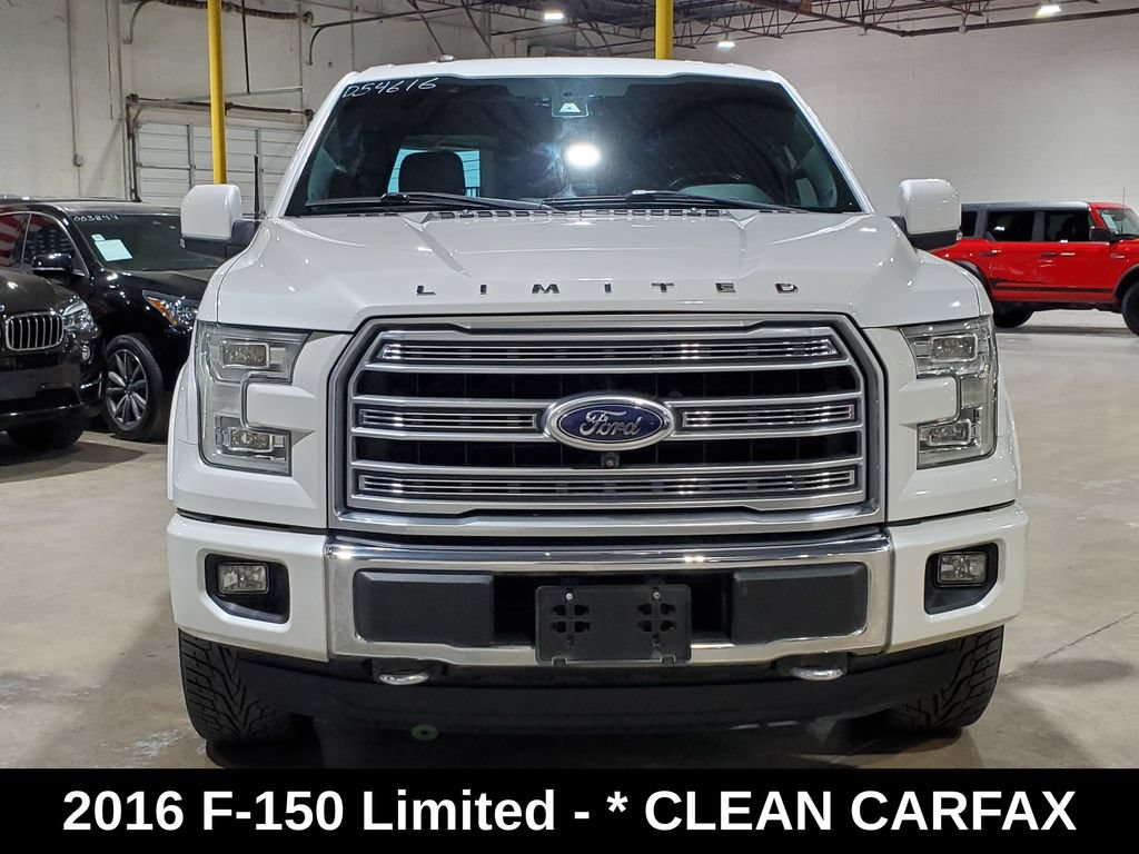 Used 2016 Ford F150 Limited w/ Trailer Tow Package AWD/4WD image 2