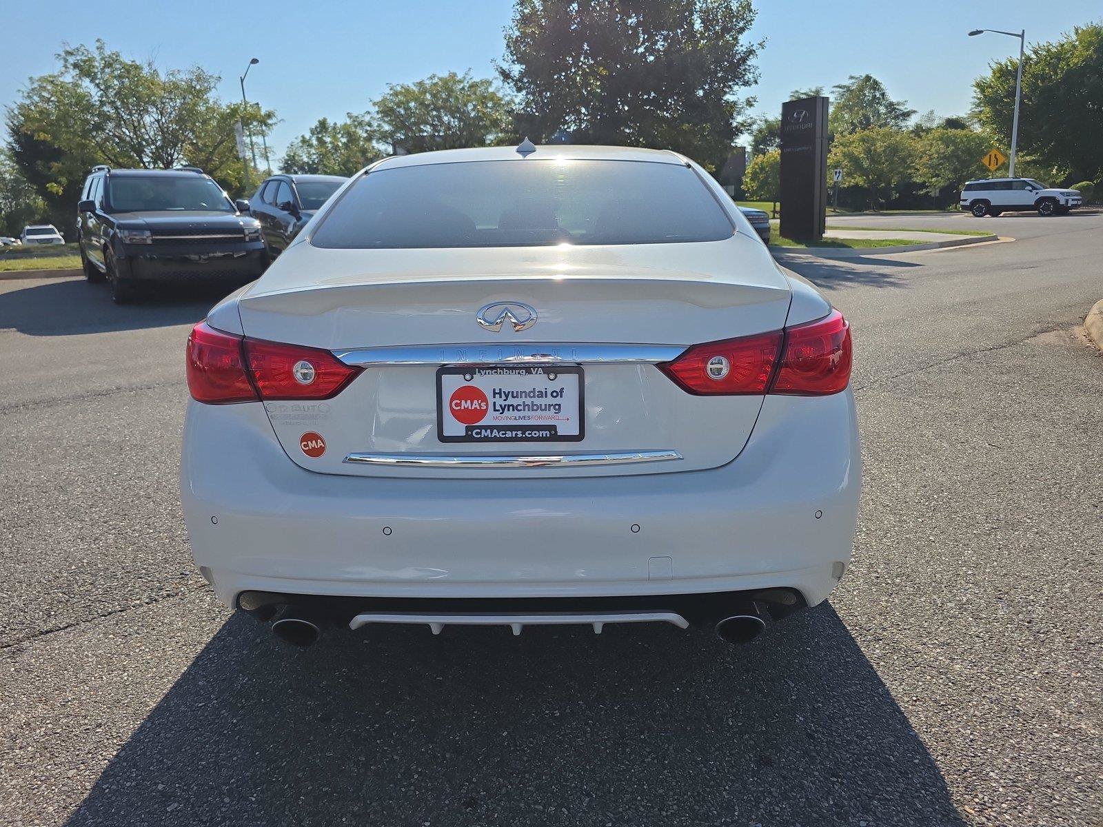 Used 2017 INFINITI Q50 Red Sport 400 AWD/4WD image 6