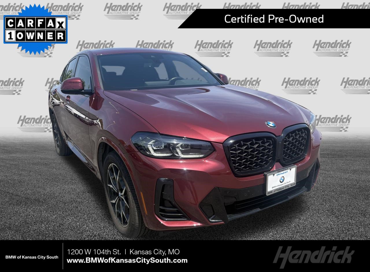 Certified 2023 BMW X4 xDrive30i w/ M Sport Package