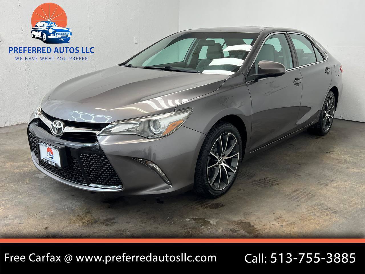 Used 2015 Toyota Camry XSE w/ Moonroof Package FWD image 1
