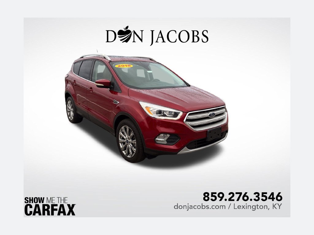 Used 2018 Ford Escape Titanium AWD/4WD 360° Tour