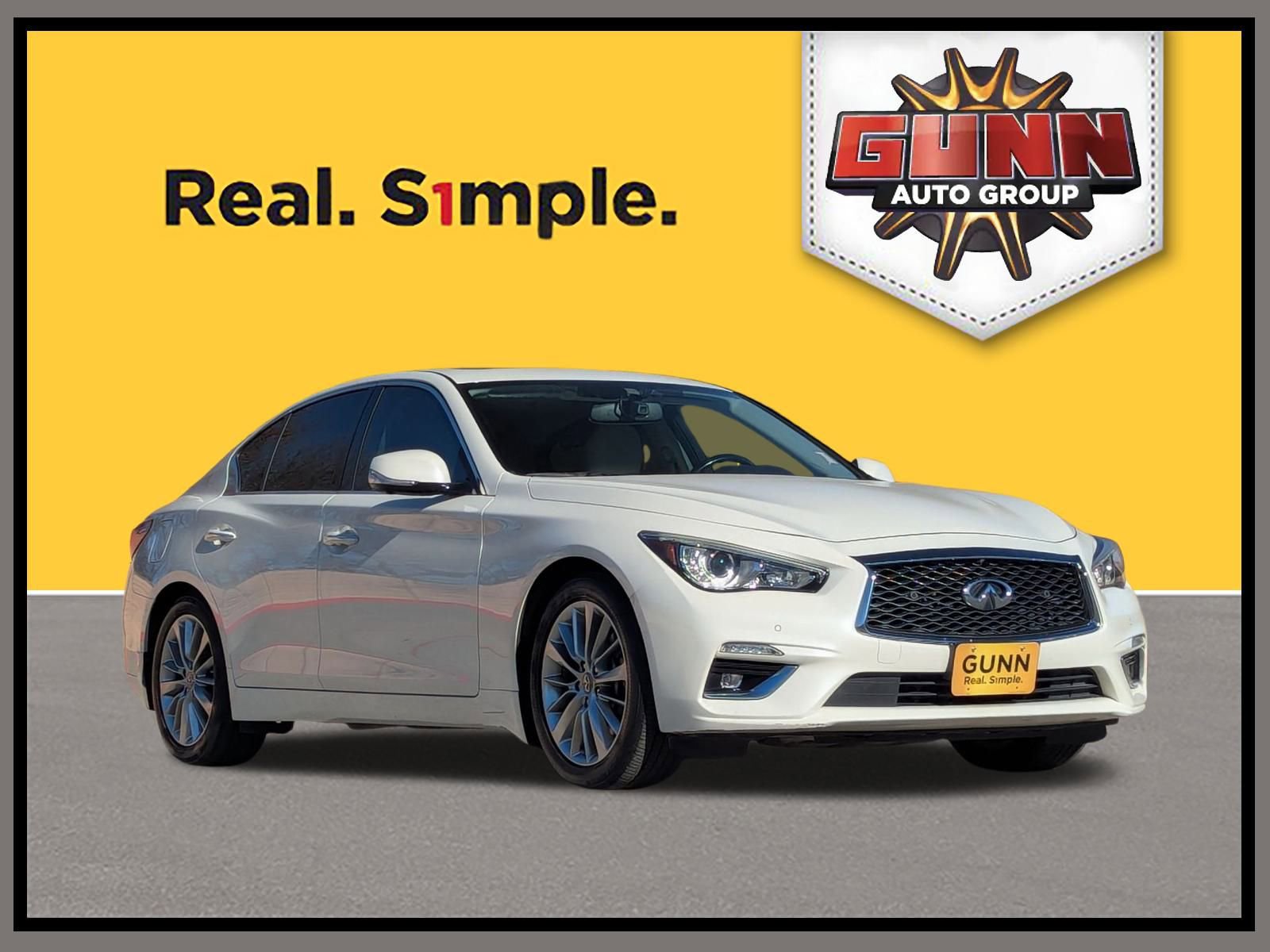 Used 2021 INFINITI Q50 Luxe w/ Seat & Sound Package
