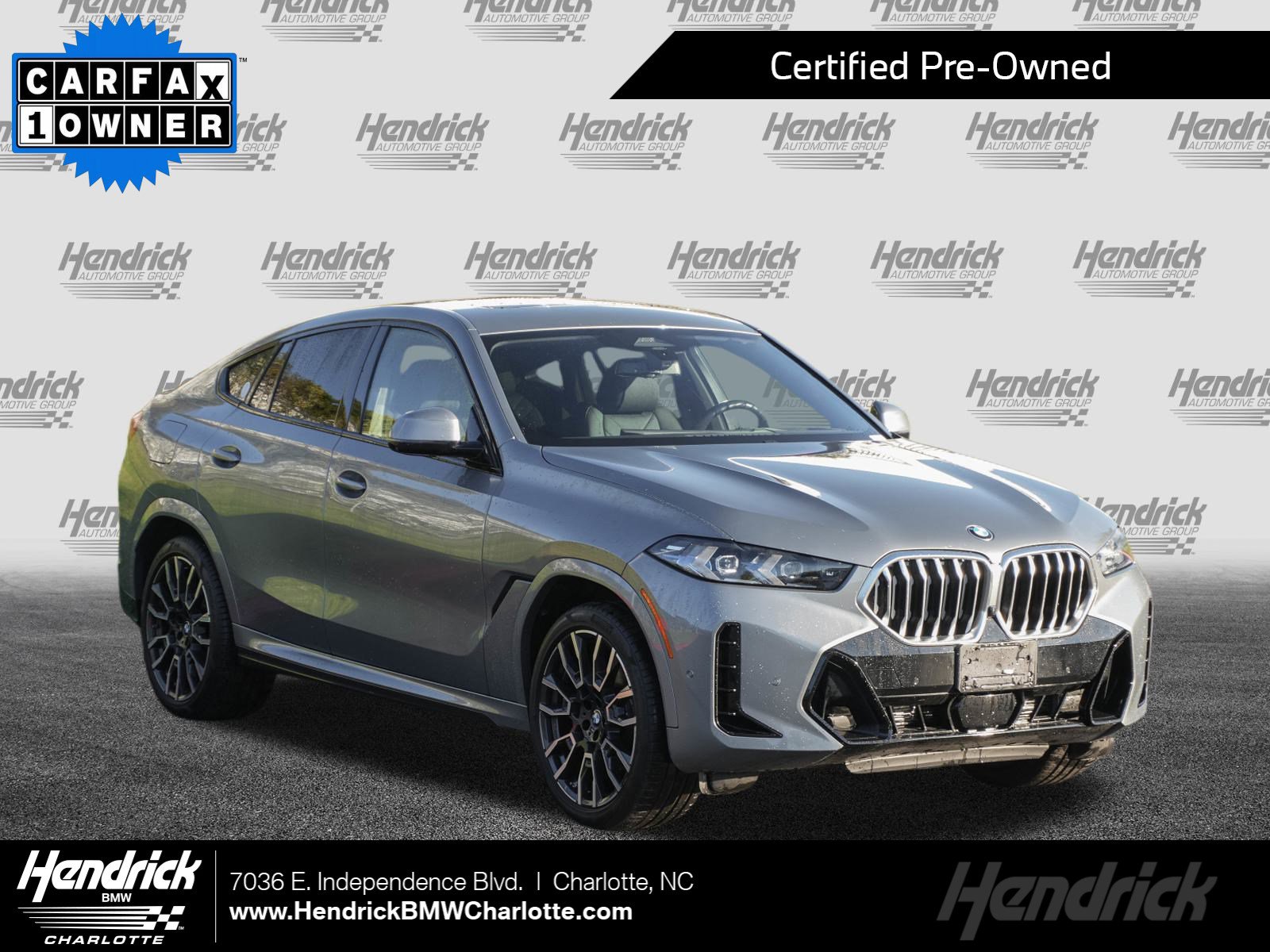 Certified 2024 BMW X6 xDrive40i w/ Premium Package
