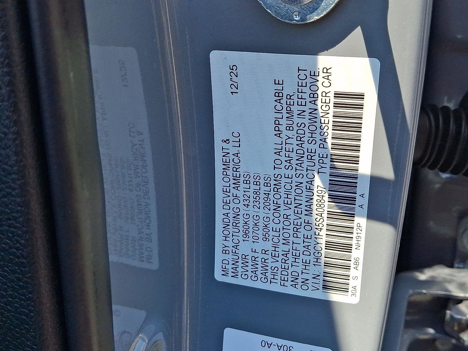 Used 2025 Honda Accord SE image 28