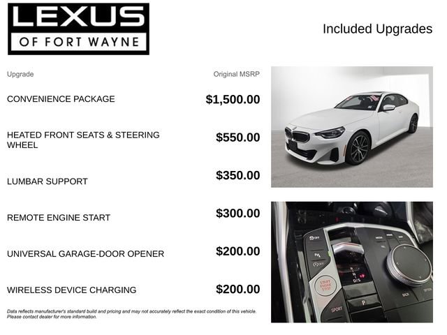 Used 2024 BMW 230i xDrive Coupe w/ Convenience Package AWD/4WD image 4