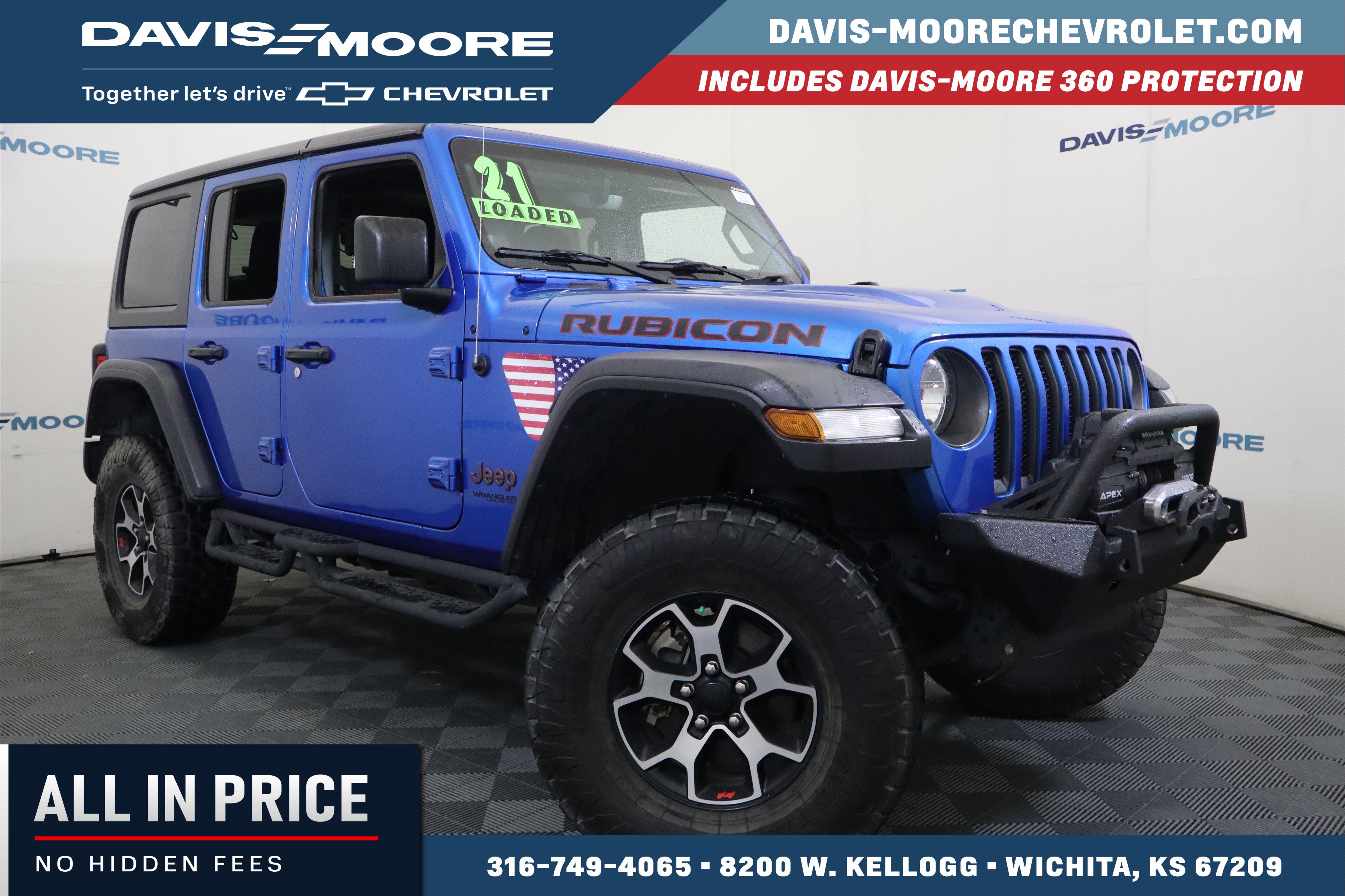 Used 2021 Jeep Wrangler Unlimited Rubicon