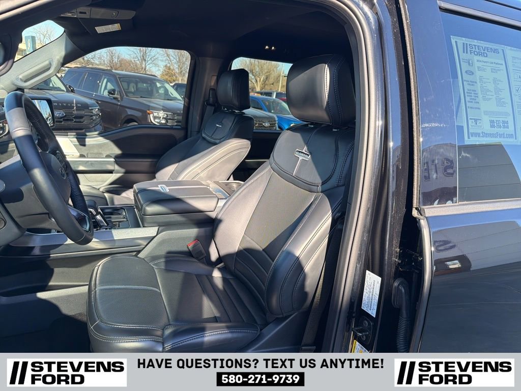 Used 2024 Ford F150 Platinum w/ FX4 Off-Road Package AWD/4WD image 19