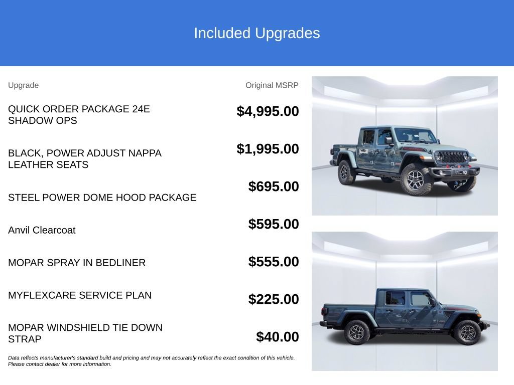New 2026 Jeep Gladiator Rubicon AWD/4WD image 3