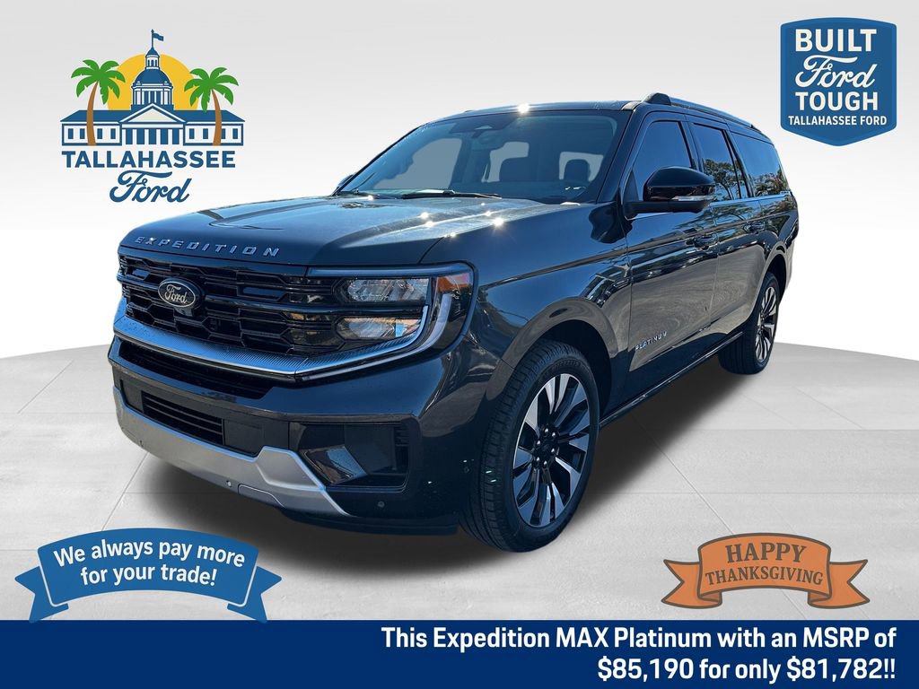 New 2025 Ford Expedition Max Platinum w/ Driver's Package