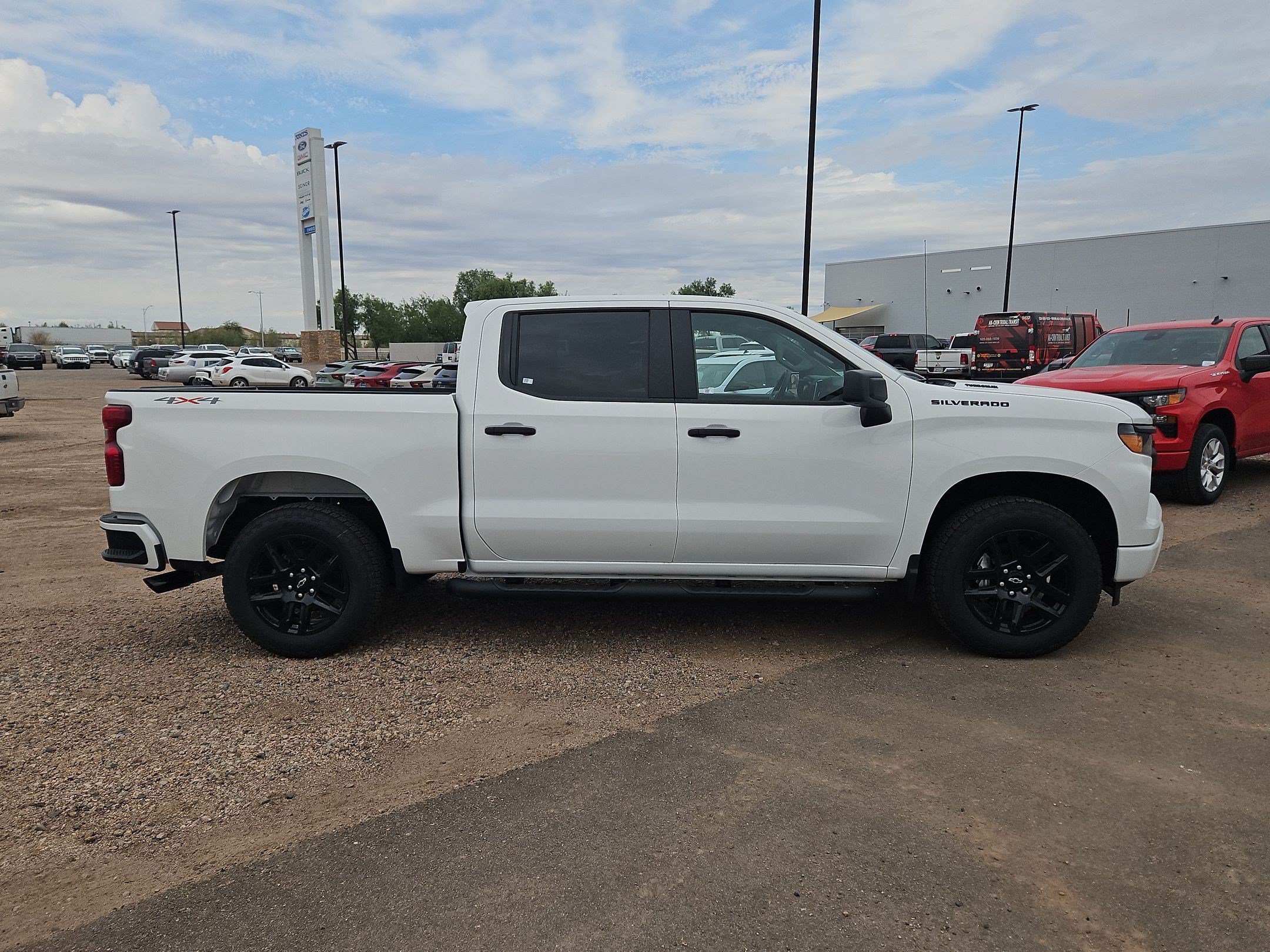 New 2026 Chevrolet Silverado 1500 Custom w/ Turbomax Blackout Package AWD/4WD image 7