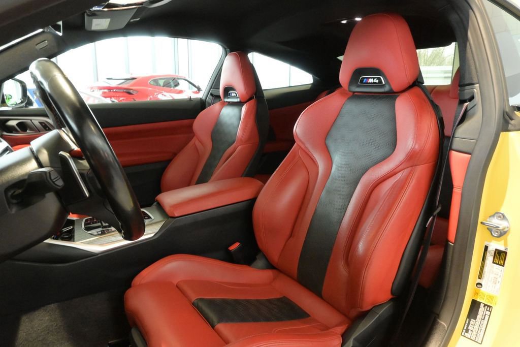 Used 2023 BMW M4 Competition w/ Parking Assistance Package RWD image 2