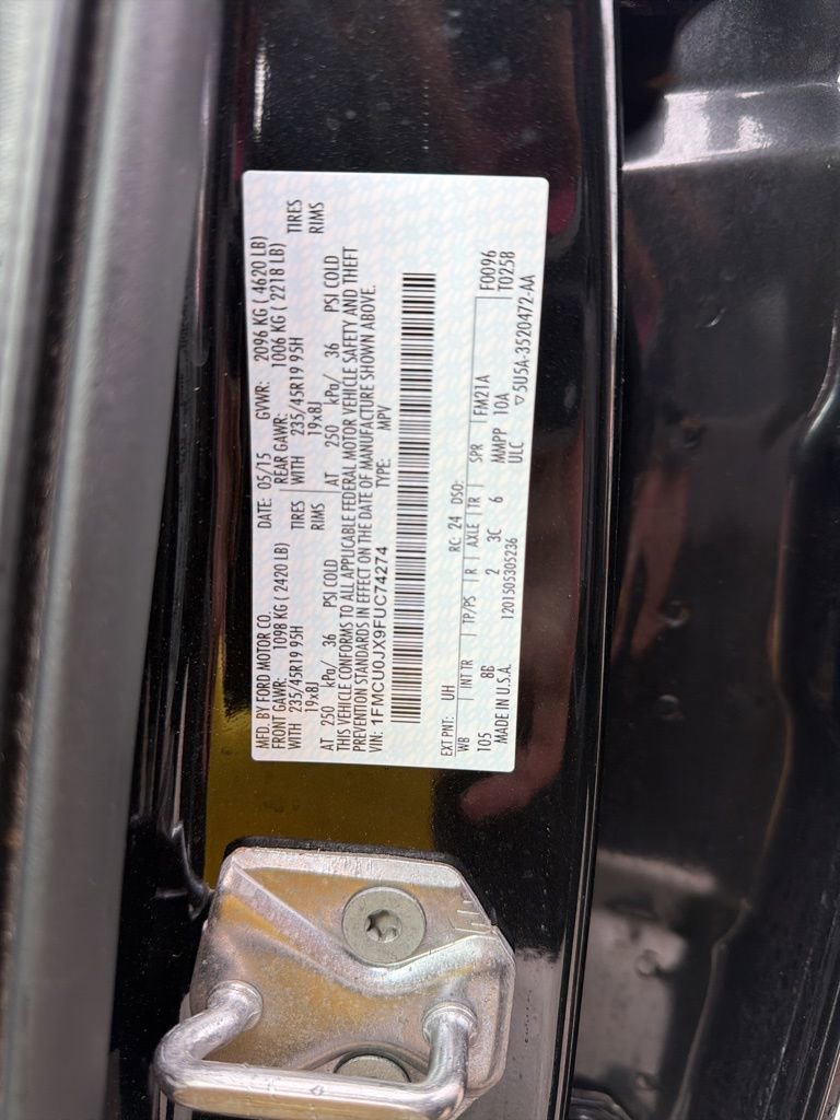 Used 2015 Ford Escape Titanium w/ Equipment Group 301A image 14