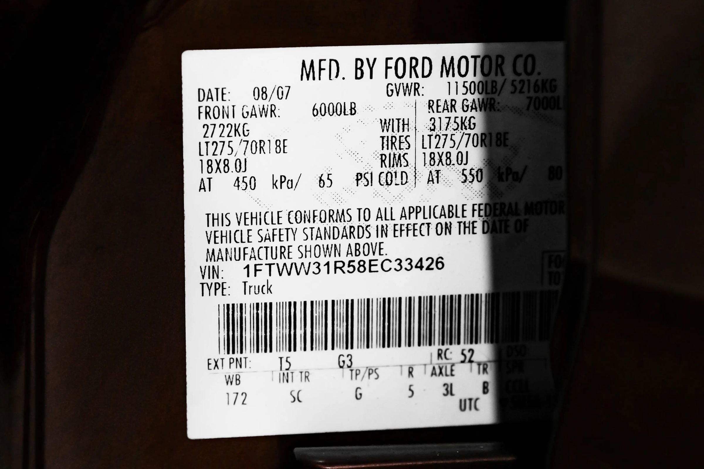 Used 2008 Ford F350 King Ranch image 62