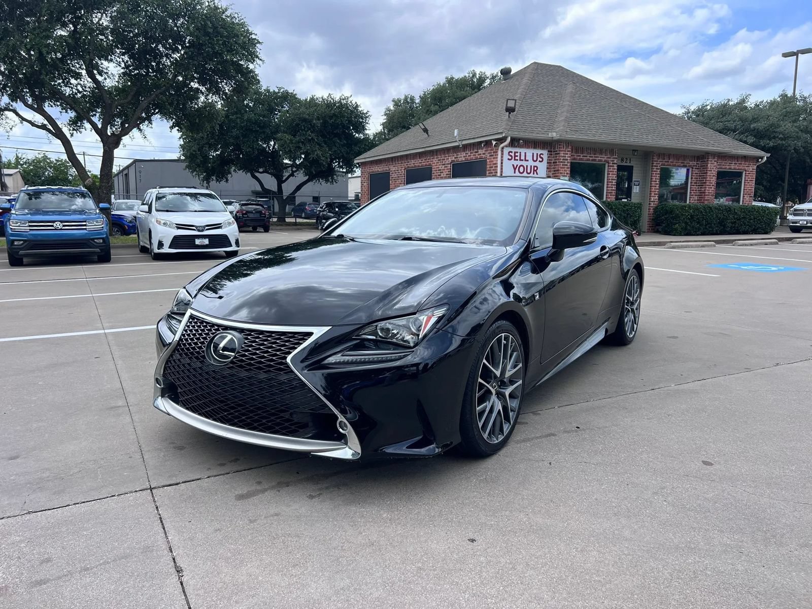 Used 2015 Lexus RC 350 w/ F Sport w/Summer Tires RWD image 3