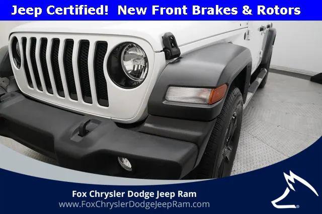 Certified 2022 Jeep Wrangler Unlimited Sport image 22