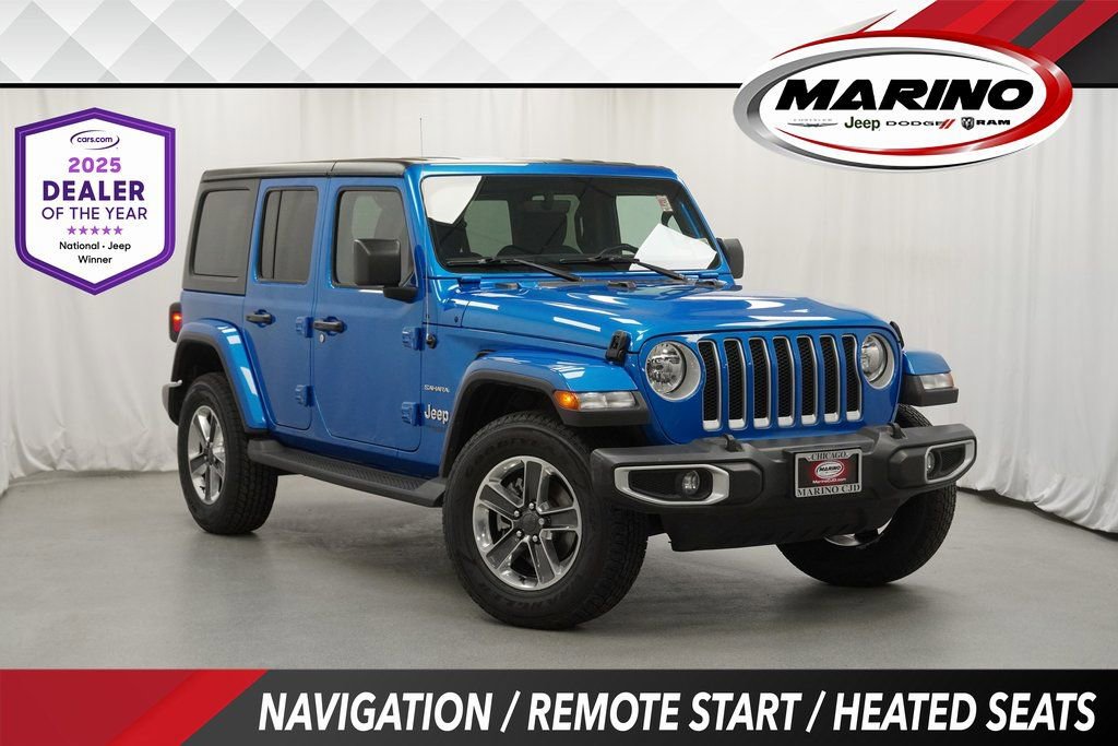 Certified 2022 Jeep Wrangler Unlimited Sahara w/ Cold Weather Group video 1