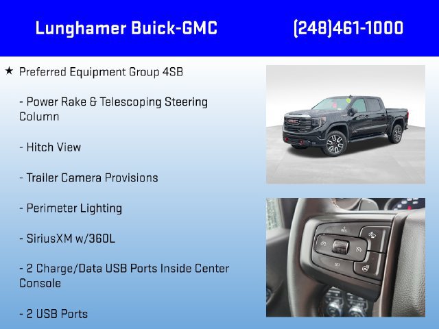 Used 2024 GMC Sierra 1500 AT4 w/ Technology Package AWD/4WD image 30
