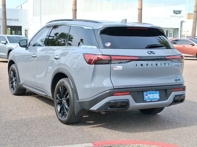 Certified 2025 INFINITI QX60 Luxe w/ Black Edition FWD image 4
