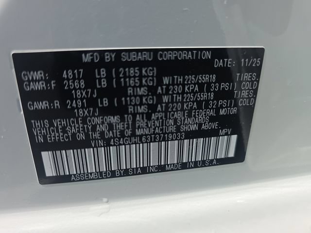 Certified 2026 Subaru Crosstrek 2.5i Limited w/ Crosstrek Mirror Package AWD/4WD image 25