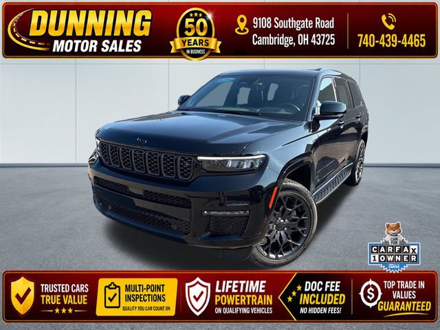 Used 2025 Jeep Grand Cherokee L Summit w/ Advanced Protech Group IV AWD/4WD 360° Tour