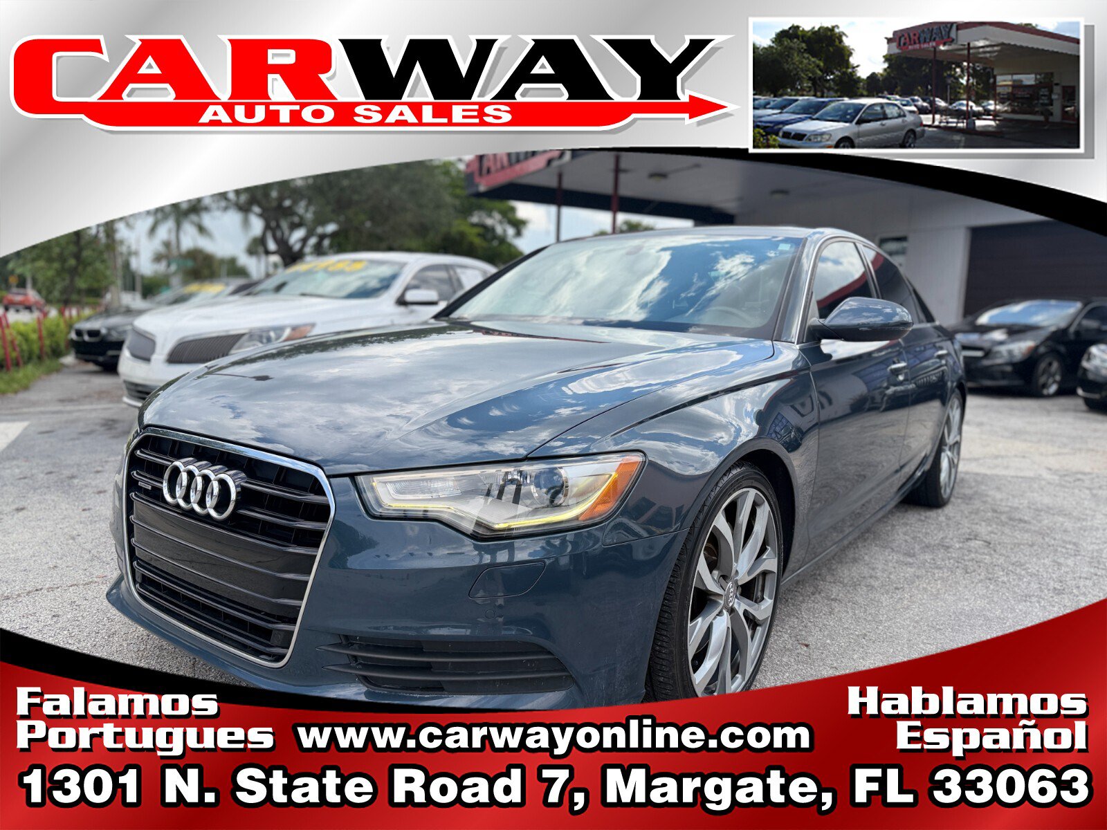 Used 2014 Audi A6 2.0T Premium Plus w/ Premium Plus Package AWD/4WD image 1