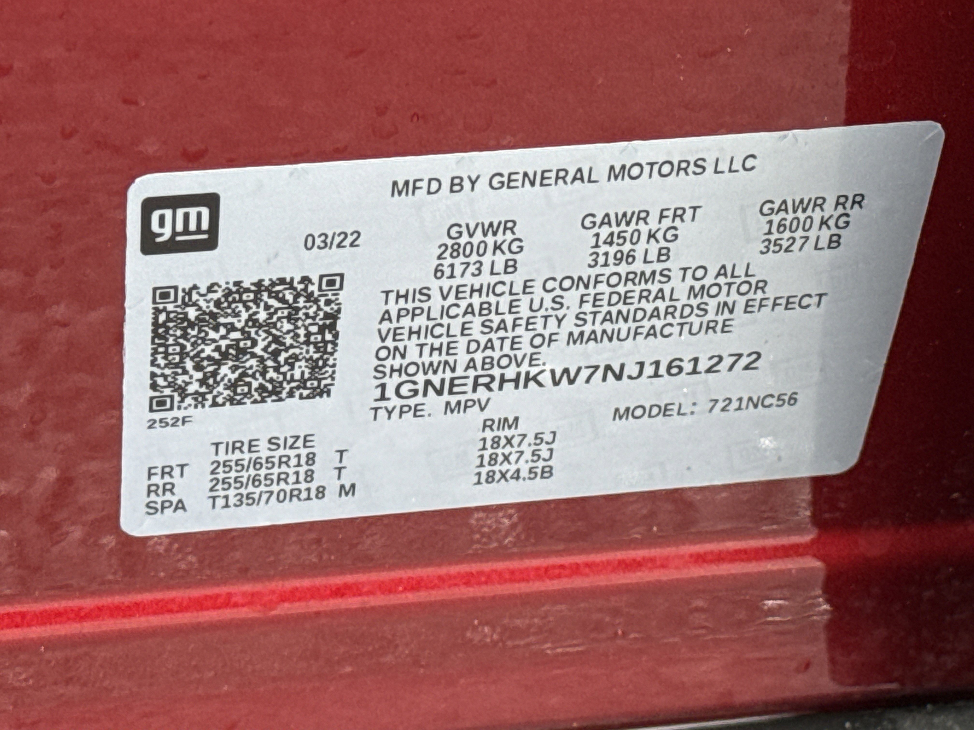 Used 2022 Chevrolet Traverse LT FWD image 34