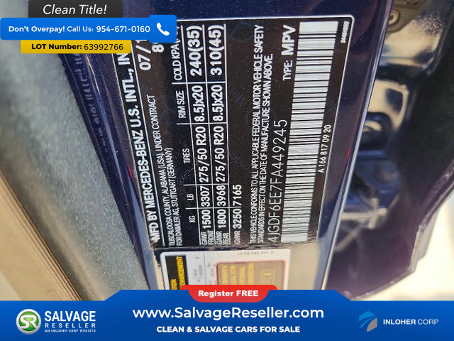 Used 2015 Mercedes-Benz GL 450 4MATIC w/ Lighting Package image 17