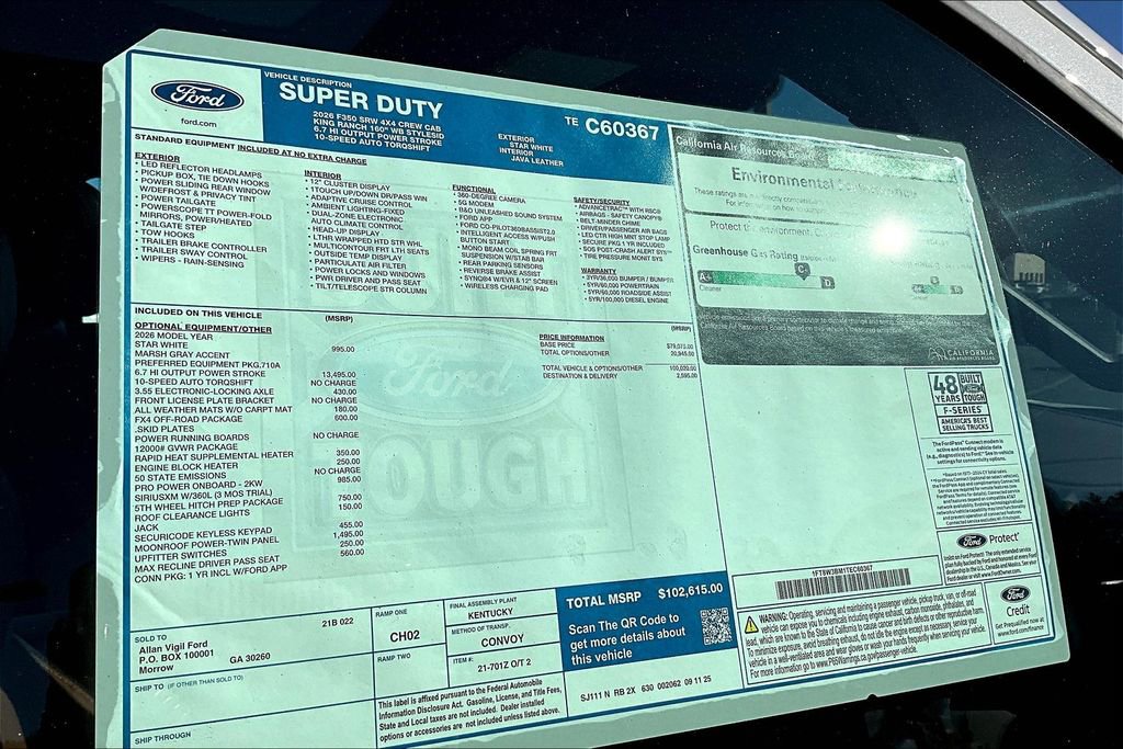 New 2026 Ford F350 4x4 Crew Cab Super Duty image 14