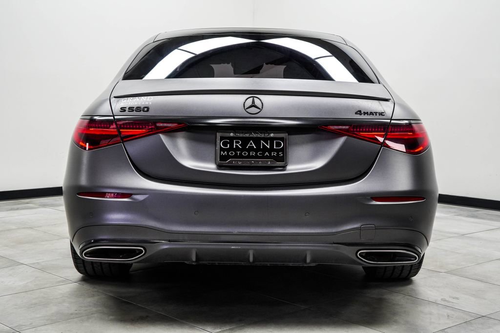 Used 2021 Mercedes-Benz S 580 4MATIC Sedan image 11