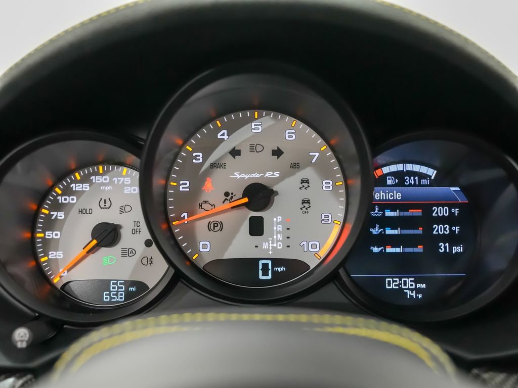 Certified 2025 Porsche 718 Boxster Spyder RS RWD image 23