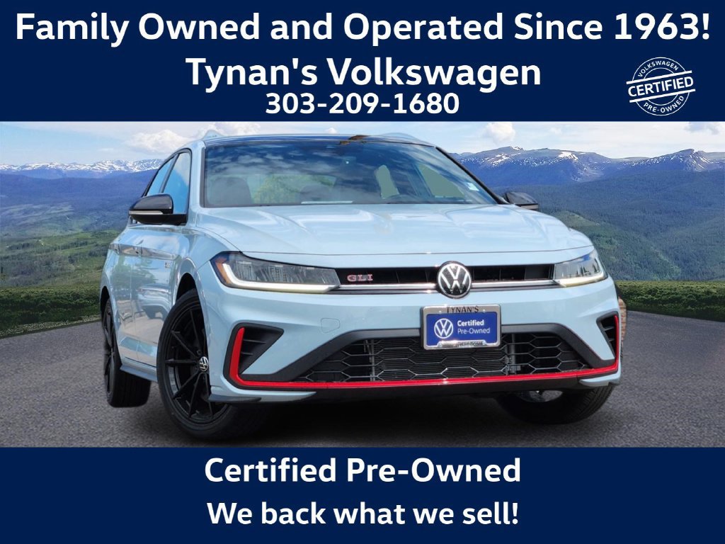 Certified 2025 Volkswagen Jetta GLI Autobahn w/ GLI Black Package
