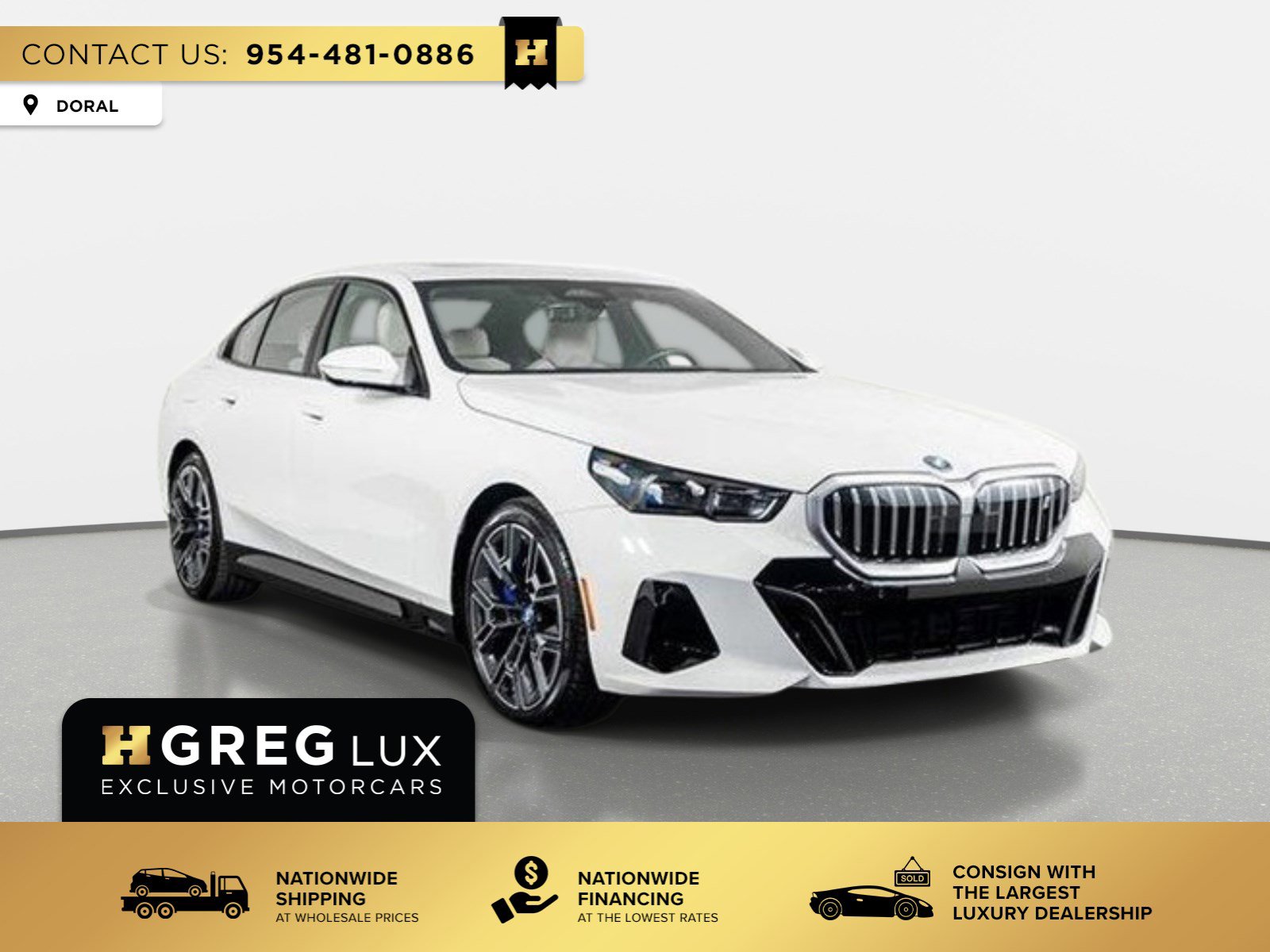 Used 2025 BMW i5 xDrive40 w/ M Sport Package AWD/4WD image 1