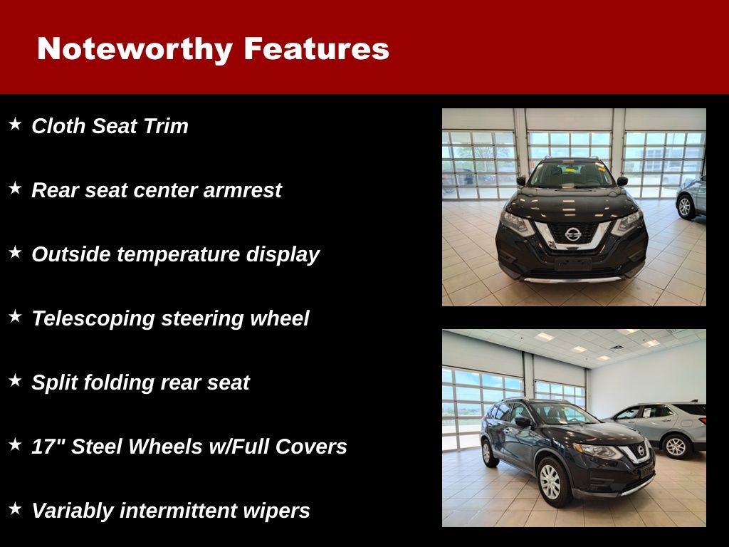 Used 2017 Nissan Rogue S w/ S Appearance Package AWD/4WD image 12
