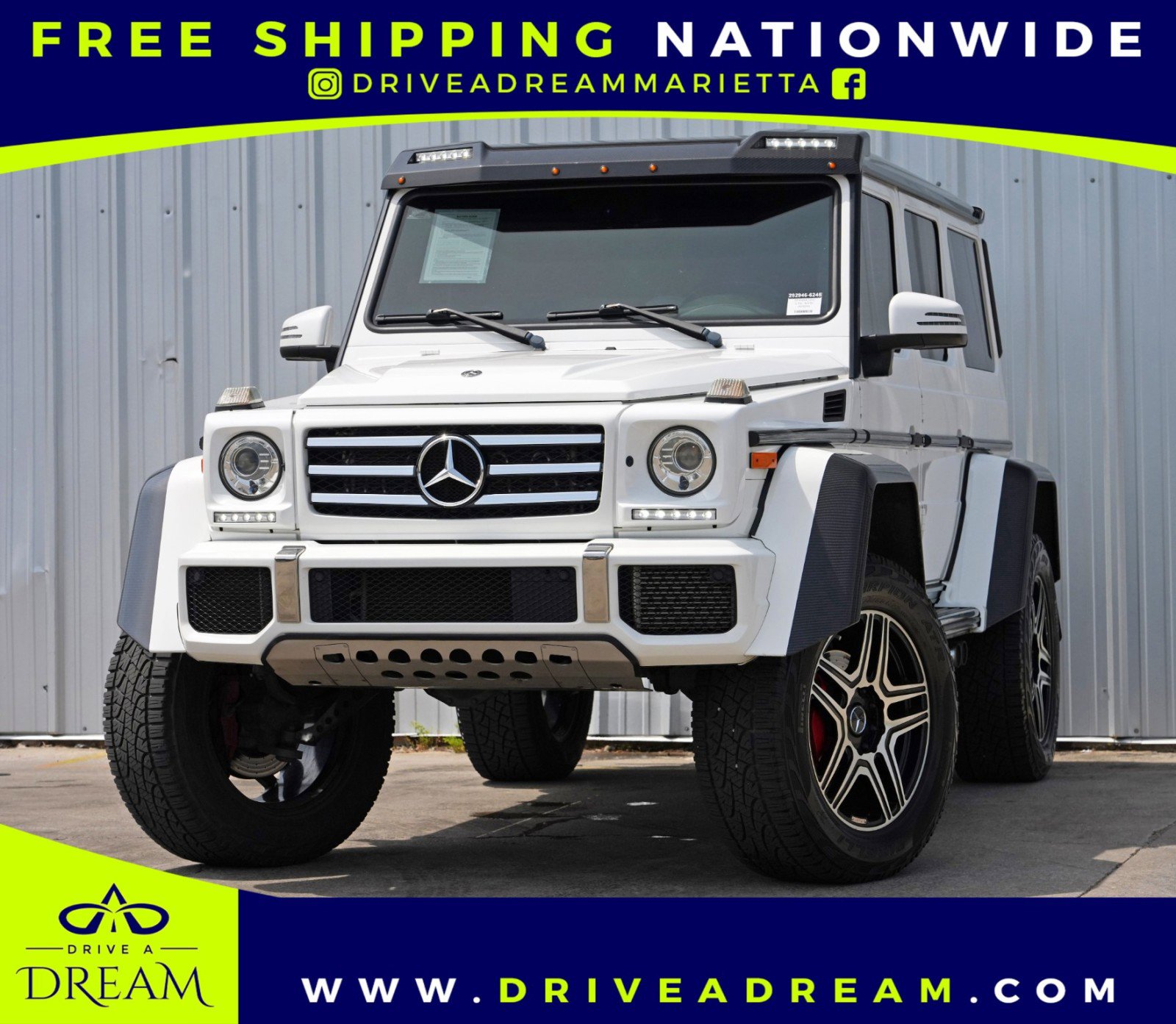 Used 2018 Mercedes-Benz G 550 Squared image 1