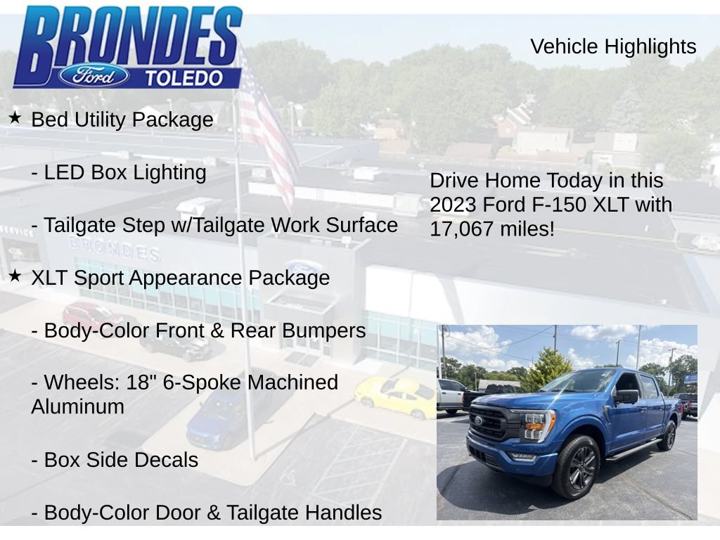 Used 2023 Ford F150 XLT w/ Equipment Group 302A High AWD/4WD image 27