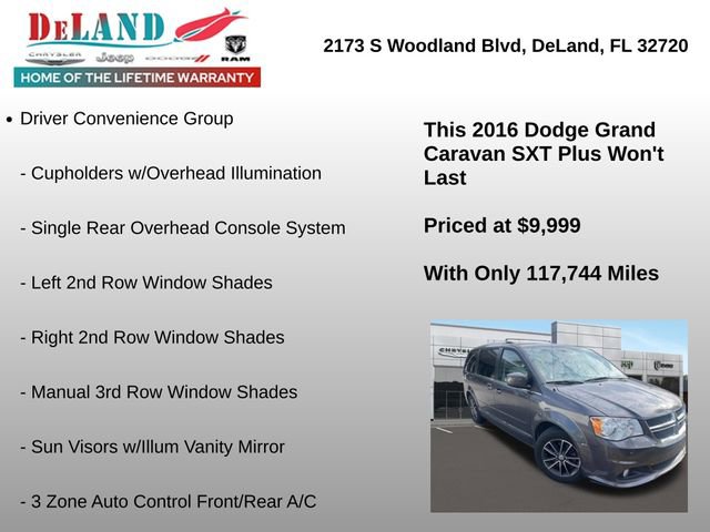 Used 2016 Dodge Grand Caravan SXT FWD image 5