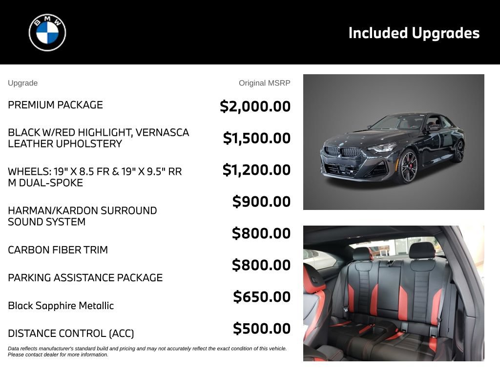 New 2026 BMW M240i xDrive Coupe w/ Premium Package AWD/4WD image 4